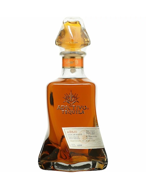 Tequila Adictivo tipo añejo 750 ml