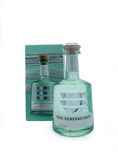 Tequila 3 Generaciones tipo Plata 750 ml