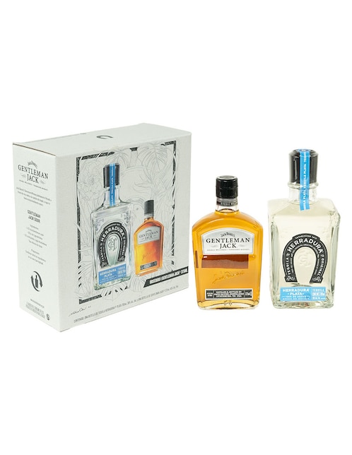 Tequila Herradura Plata de agave 2 piezas