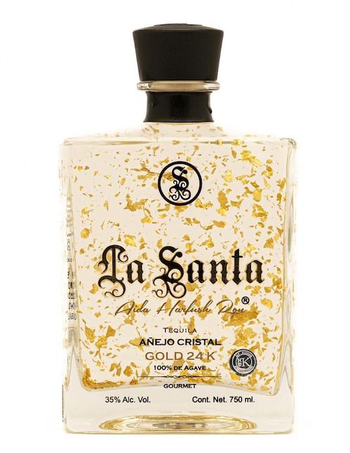 Tequila La Santa Añejo Cristalino 750 ml