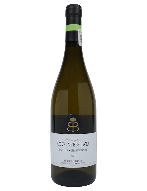 Vino blanco Firriato Roccaperciata Inzolia Chardonnay I.G.Tt.  chardonnay 750 ml