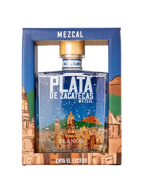 Imagen de producto Mezcal Plata De Zacatecas Solera 750 ml