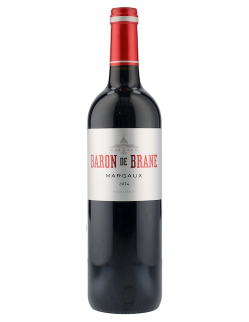 Vino tinto Château Brane Cantenac merlot y cabernet franc 750 ml