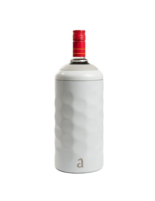Termo para botella Papúa de acero inoxidable ajustable con tapa rosca