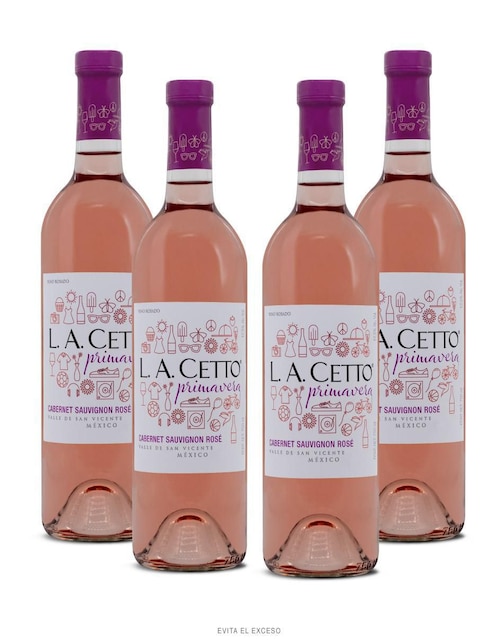 Set de vino rosado Varietal Seco La Cetto 750 ml