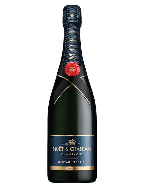 Champagne blanco pinot noir, pinot menuier y chardonnay Moët & Chandon Néctar Imperial Francia 750 ml