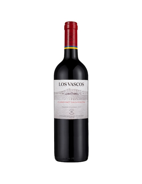 Vino tinto Los Vascos cabernet sauvignon 750 ml