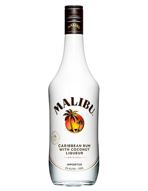 Ron Malibu Coco blanco y silver 750 ml