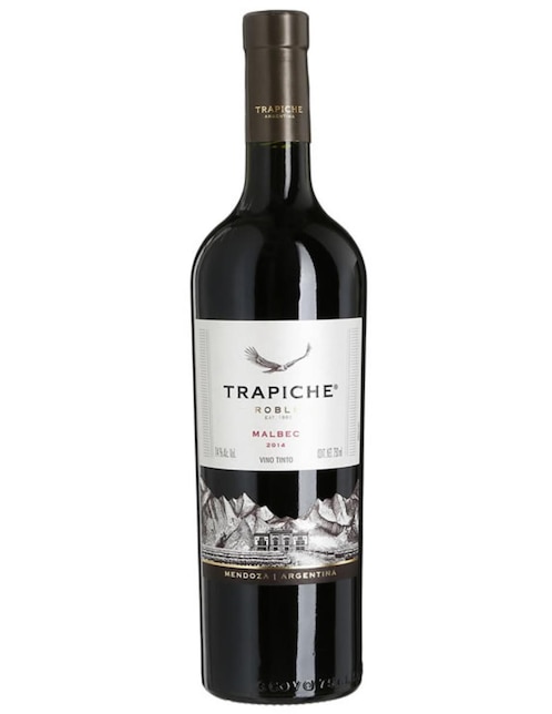 Vino tinto Trapiche Roble malbec 750 ml