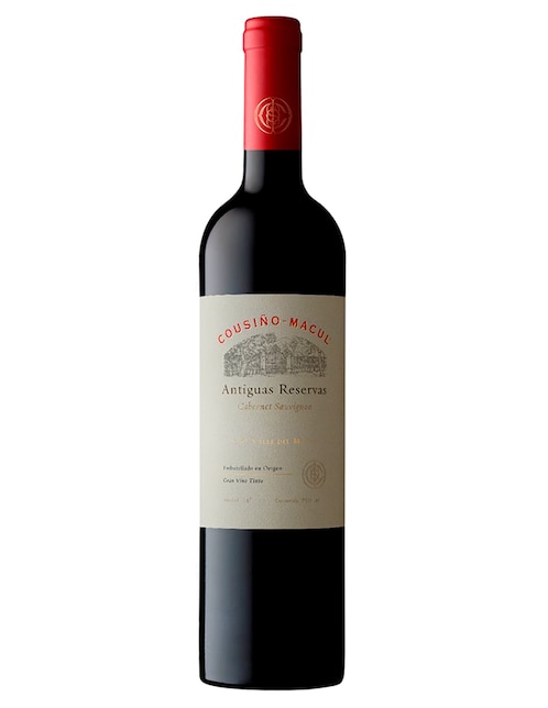 Vino tinto Cousiño Macul Cabernet Sauvignon 750 ml