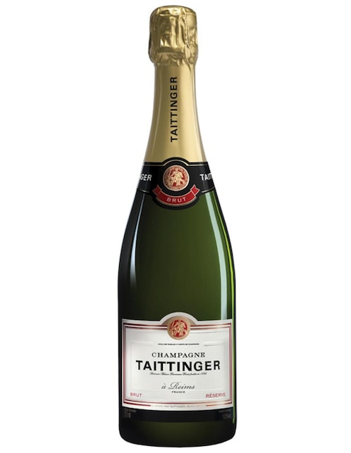 Champagne blanco Pinot Noir y Chardonnay Brut Reserve Francia 750 ml 1