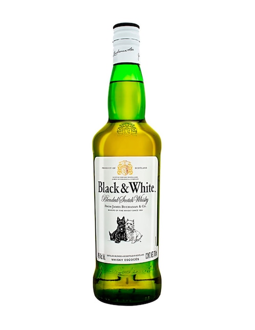 Whisky scotch Black & White Blended 700 ml
