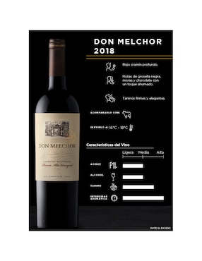 Vino tinto Concha Y Toro cabernet sauvignon