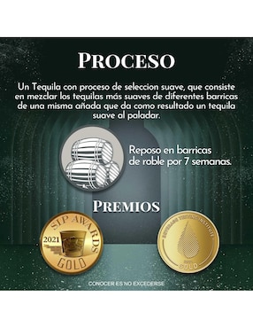Tequila Centenario tipo Plata 700 ml