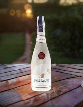 Vino espumoso blanco Macabeo Pata Negra Cava Brut España 750 ml