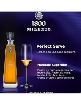Tequila 1800 Milenio tipo Añejo 700 ml