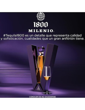 Tequila 1800 Milenio tipo Añejo 700 ml