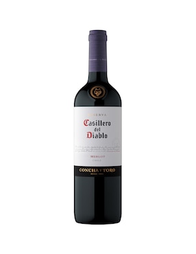 Vino tinto Casillero Del Diablo merlot 750 ml