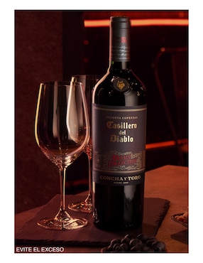 Vino tinto Casillero del Diablo cabernet-syrah 750 ml