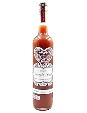 Sangrita Corazón Real Sabor Naranja 750 Ml