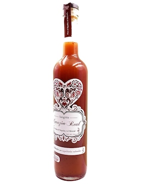 Sangrita Corazón Real sabor naranja 750 ml
