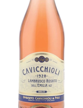 Vino Rosado Espumoso Cavicchioli Lambrusco 750 ml