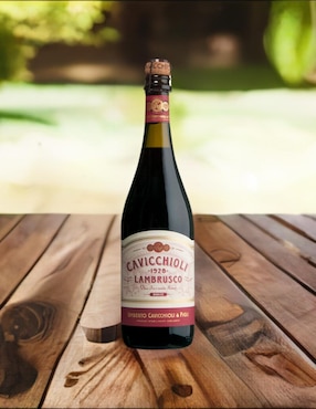 Vino tinto Cavicchioli lambrusco 750 ml