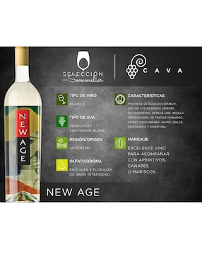 Vino blanco Casa Bianchi Torrontés 750 ml