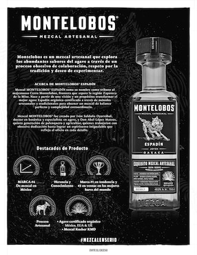 Mezcal Montelobos Joven 750 ml