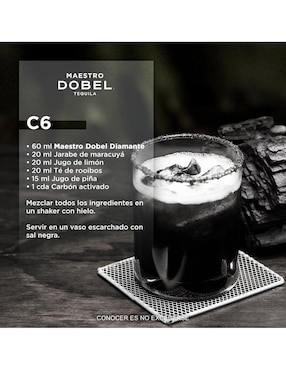 Tequila Maestro Dobel Diamante Cristalino tipo Reposado