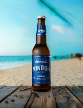 Cerveza clara Minerva artesanal 355 ml