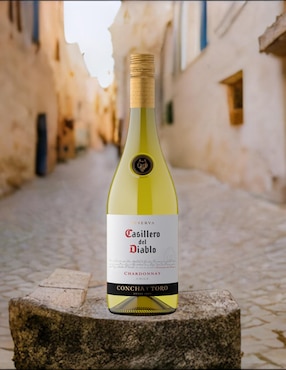 Vino blanco Concha y Toro Casillero del Diablo Chardonnay 750 ml