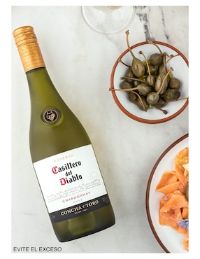 Vino blanco Concha y Toro Casillero del Diablo Chardonnay 750 ml