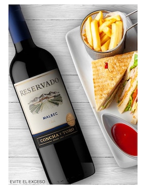 Vino tinto Concha y Toro Reservado Malbec 750 ml