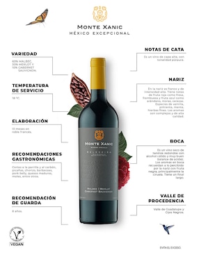 Vino tinto Monte Xanic Selección cabernet-merlot