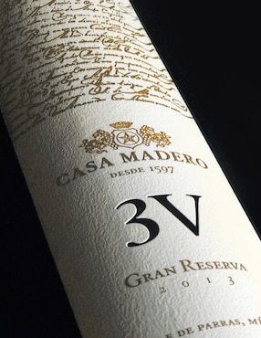 Vino tinto Casa Madero 3V Gran Reserva cabernet sauvignon, merlot, cabernet frances, petit verdot