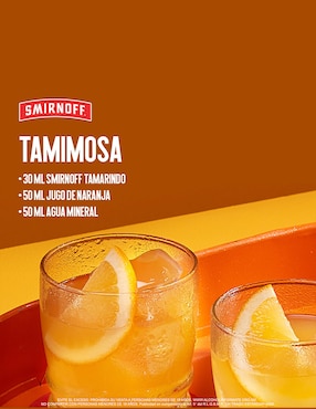 Vodka de tamarindo Smirnoff 750 ml