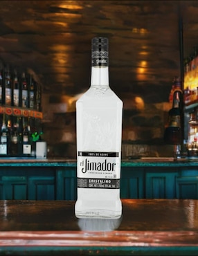 Tequila Jimador tipo Reposado cristalino 700 ml