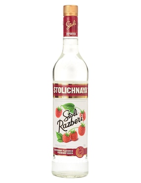 Vodka De Frambuesa Stolichnaya Razberi 750 Ml