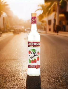 Vodka de frambuesa Stolichnaya Razberi 750 ml