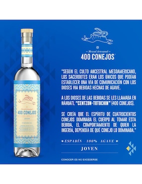 Mezcal 400 Conejos Joven 700 ml