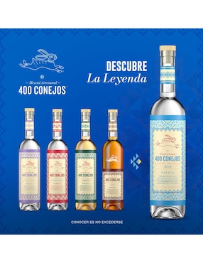 Mezcal 400 Conejos Joven 700 ml