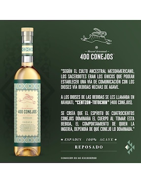 Mezcal 400 Conejos Reposado 700 ml