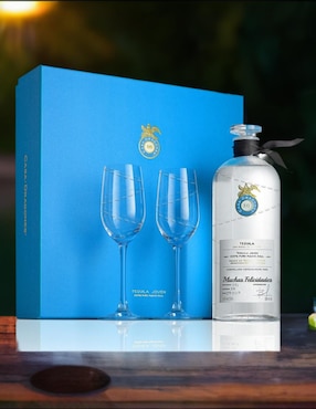 Tequila Casa Dragones 750 ml + 2 copas
