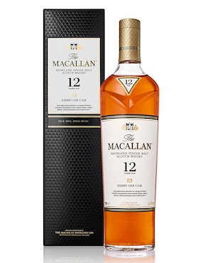 Whisky Scotch The Macallan 12 Sherry Oak 700 Ml