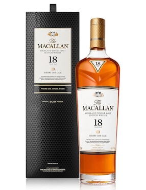 Whisky Scotch The Macallan Sherry Oak 18 Años 700 Ml