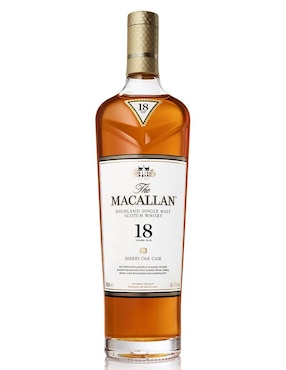 Whisky Scotch The Macallan Sherry oak 18 años