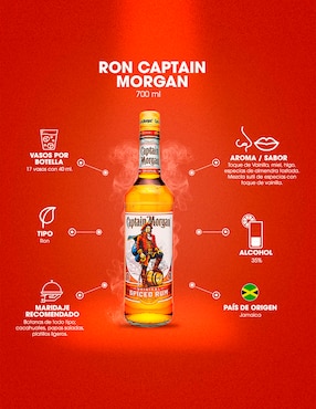 Ron Capitan Morgan Spiced 750 ml