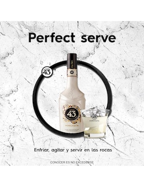 Crema de licor Licor 43 sabor horchata 700 ml