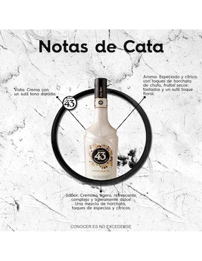 Crema de licor Licor 43 sabor horchata 700 ml
